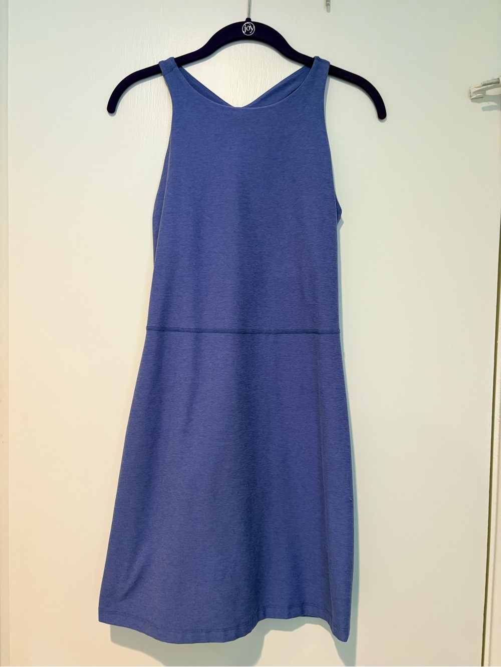 Beyond Yoga Spacedye Tennis Racerback Mini Dress - Cloud Heather Purple